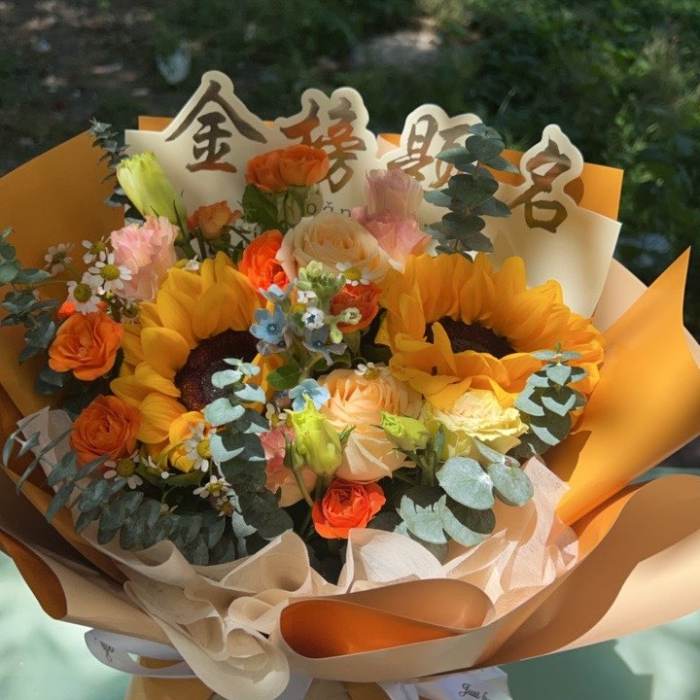 河池环江县送高考生什么花