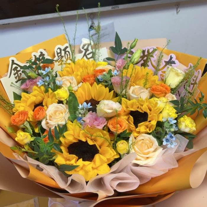 河池环江县送高考生什么花