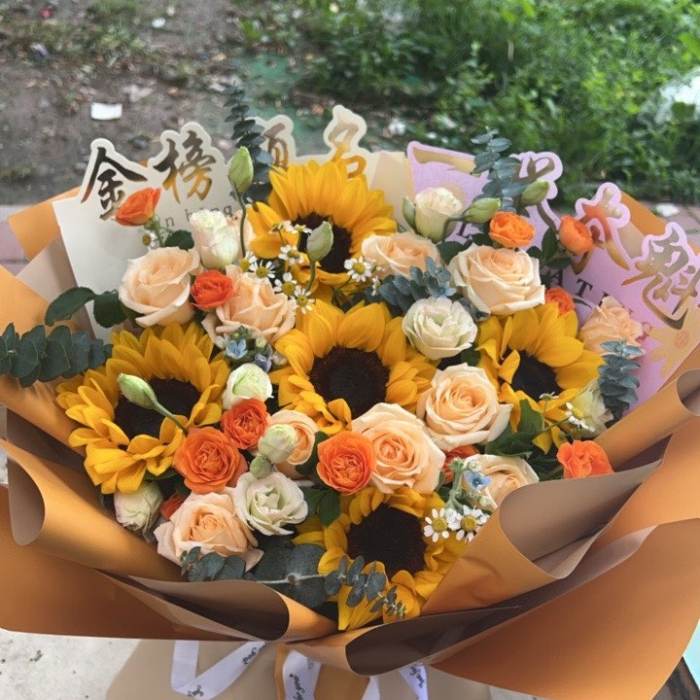 河池环江县送高考生什么花